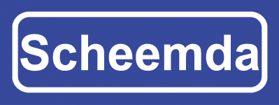 Koelkastmagneet plaatsnaambord Scheemda
