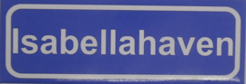 Koelkastmagneet plaatsnaambord Isabellahaven