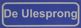 Koelkastmagneet plaatsnaambord De Ulesprong