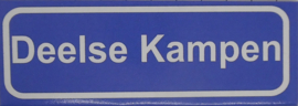Koelkastmagneet plaatsnaambord Deelse Kampen