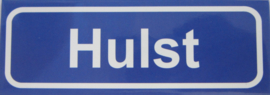 Koelkastmagneet plaatsnaambord Hulst