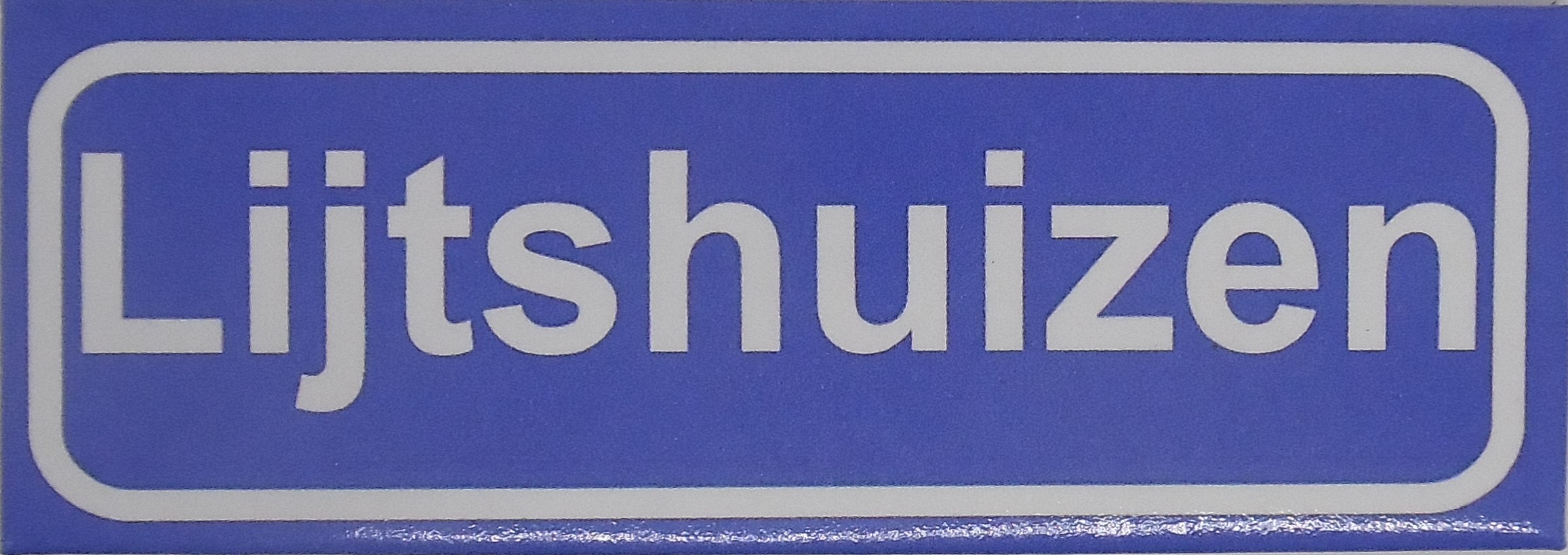 Koelkastmagneet plaatsnaambord Lijtshuizen