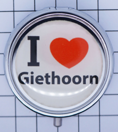 PIL_OV2.001 pillendoosje I love Giethoorn