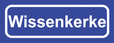 Koelkastmagneet plaatsnaambord Wissenkerke