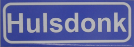 Koelkastmagneet plaatsnaambord Hulsdonk