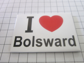 koelkastmagneet I ♥ Bolsward N_FR6.001