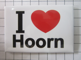 koelkastmagneet I ♥ Hoorn N_NH5.501