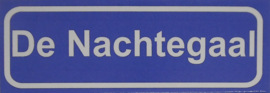 Koelkastmagneet plaatsnaambord De Nachtegaal