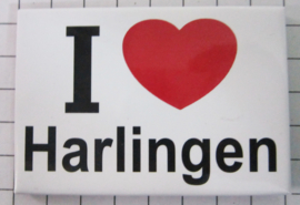 koelkastmagneet I ♥ Harlingen N_FR7.001