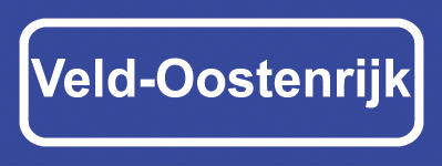 Koelkastmagneet plaatsnaambord Veld-Oostenrijk