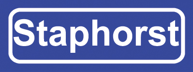 Koelkastmagneet plaatsnaambord Staphorst