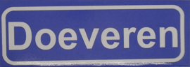 Koelkastmagneet plaatsnaambord Doeveren
