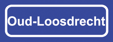 Koelkastmagneet plaatsnaambord Oud-Loosdrecht