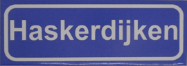 Koelkastmagneet plaatsnaambord Haskerdijken