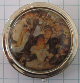 pil 130 pillendoosje met spiegel bal van Auguste Renoir