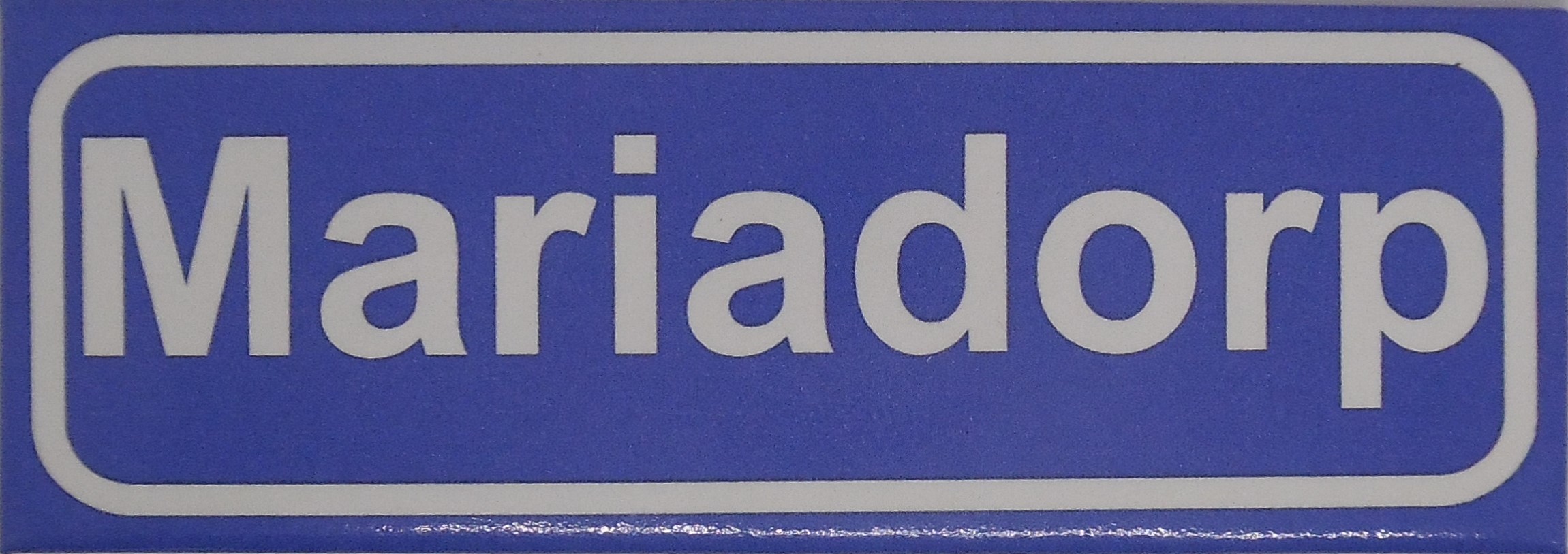 Koelkastmagneet plaatsnaambord Mariadorp