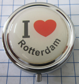 PIL_ZH1.001 pillendoosje I love Rotterdam