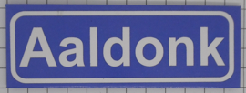 Koelkastmagneet plaatsnaambord Aaldonk