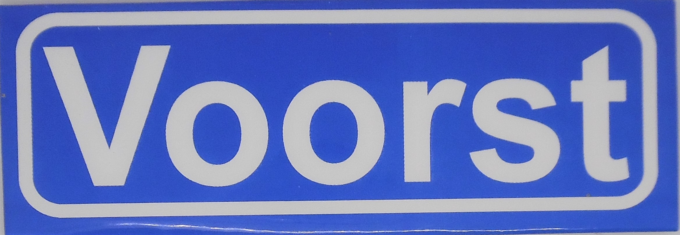 Koelkastmagneet plaatsnaambord Voorst