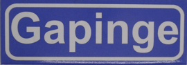 Koelkastmagneet plaatsnaambord Gapinge