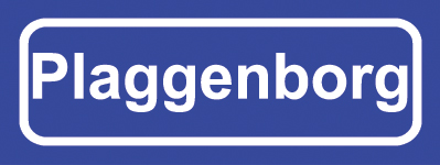 Koelkastmagneet plaatsnaambord Plaggenborg