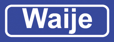 Koelkastmagneet plaatsnaambord Waije