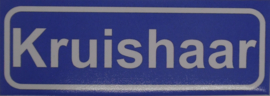 Koelkastmagneet plaatsnaambord Kruishaar