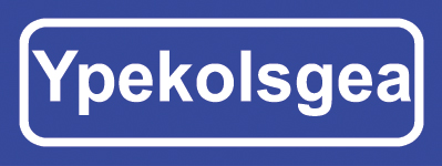 Koelkastmagneet plaatsnaambord Ypekolsgea
