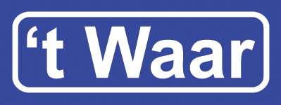 Koelkastmagneet plaatsnaambord 't Waar