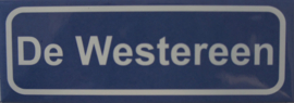 Koelkastmagneet plaatsnaambord De Westereen