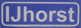 Koelkastmagneet plaatsnaambord Ijhorst
