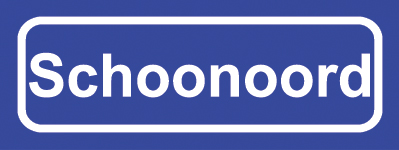 Koelkastmagneet plaatsnaambord Schoonoord