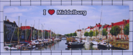 koelkastmagneet Middelburg Zeeland P_ZE2.0003