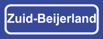 Koelkastmagneet plaatsnaambord Zuid-Beijerland