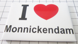 koelkastmagneet I love Monnickendam N_NH10.002