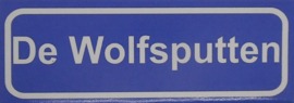 Koelkastmagneet plaatsnaambord De Wolfsputten