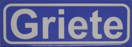 Koelkastmagneet plaatsnaambord Griete