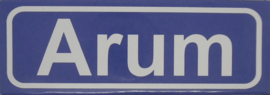 Koelkastmagneet plaatsnaambord Arum