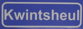 Koelkastmagneet plaatsnaambord Kwintsheul