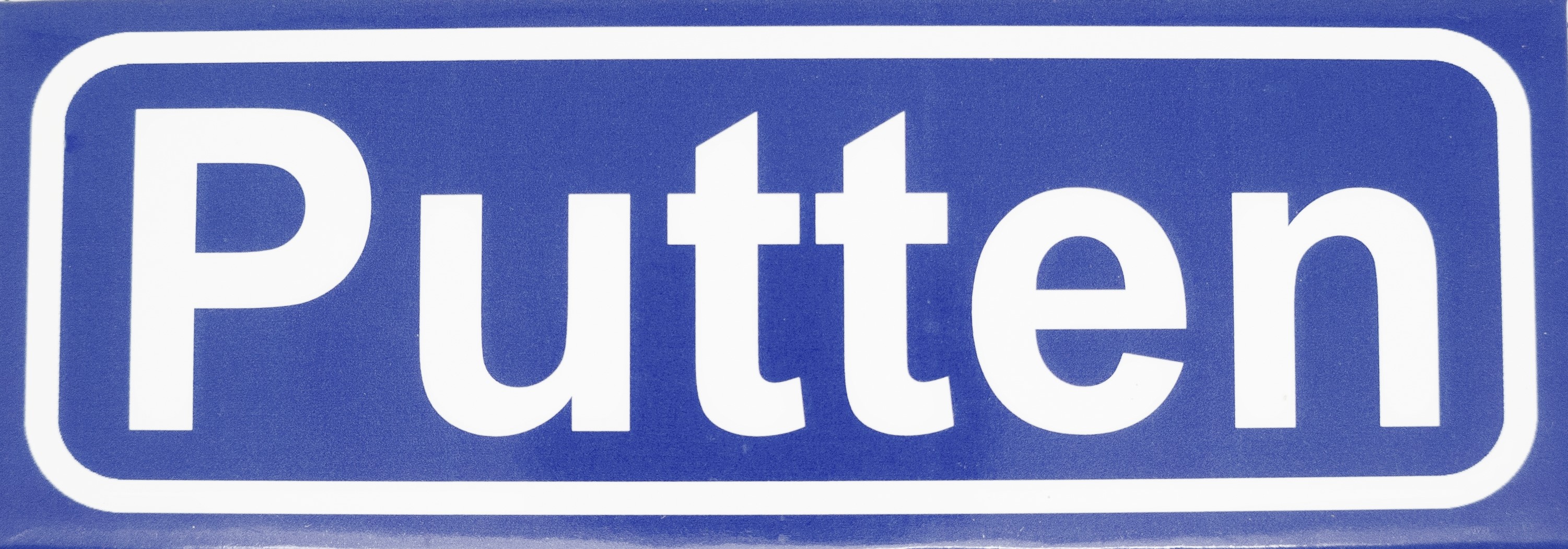 Koelkastmagneet plaatsnaambord Putten