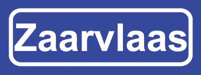 Koelkastmagneet plaatsnaambord Zaarvlaas