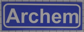 Koelkastmagneet plaatsnaambord Archem
