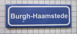 koelkastmagneet plaatsnaambord Burgh-Haamstede P_ZE8.2001