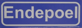 Koelkastmagneet plaatsnaambord Endepoel