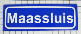 koelkastmagneet plaatsnaambord Maassluis P_ZH15.0001