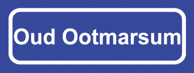 Koelkastmagneet plaatsnaambord Oud Ootmarsum