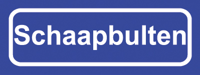 Koelkastmagneet plaatsnaambord Schaapbulten