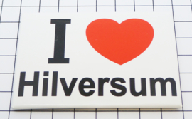 koelkastmagneet I love Hilversum N_NH16.001