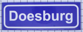 koelkastmagneet plaatsnaambord Doesburg P_GE7.0001