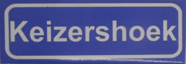 Koelkastmagneet plaatsnaambord Keizershoek